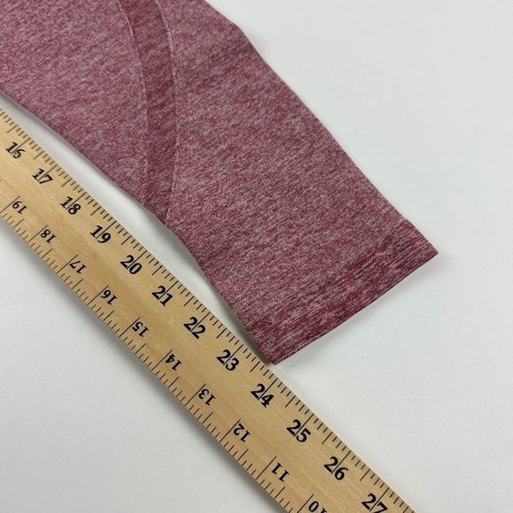 Leggings Womens Red Compression - Picture 6 of 8